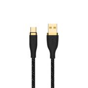 Kable USB - Devia Kabel Star USB - USB-C 1,5 m 2,4A czarny - miniaturka - grafika 1