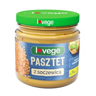 SANTE Pasztet wegetariański z soczewicą Lovege 180g - Mieszanki warzywne, sałatki - miniaturka - grafika 1
