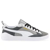 Buty sportowe męskie - Buty Puma Suede Bloc WTFormstripe2 38389501 - szare - miniaturka - grafika 1