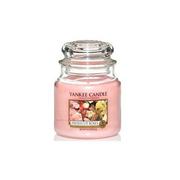 Świece - Yankee Candle Świeca zapachowa mały słój Fresh Cut Roses 104g (52497-uniw) - miniaturka - grafika 1