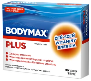 Axellus Bodymax Plus 30 szt. - Przeziębienie i grypa - miniaturka - grafika 1