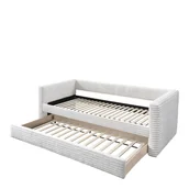 Łóżka dla dzieci i młodzieży - Alabama 90 Kremowy Halmar Łóżko Podwójne Halmar - miniaturka - grafika 1