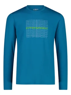 CMP Koszulka funkcyjna w kolorze niebieskim - Koszulki sportowe męskie - miniaturka - grafika 1