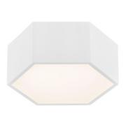 Lampy sufitowe - Argon Plafon LAMPA sufitowa ARIZONA 3828 ścienna OPRAWA geometryczna LED 10W kinkiet heksagon biały 3828 - miniaturka - grafika 1