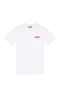 t-shirt uomo diesel a11593 0niar t-nlabel-l1 100 - Koszulki męskie - miniaturka - grafika 1