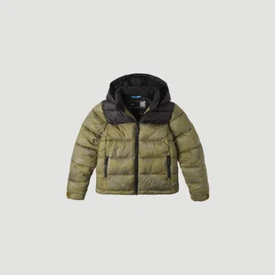 Dziecięca Kurtka ocieplana O'NEILL PUFFER JACKET 3500008-37010 – Brązowy - Kurtki narciarskie - miniaturka - grafika 1