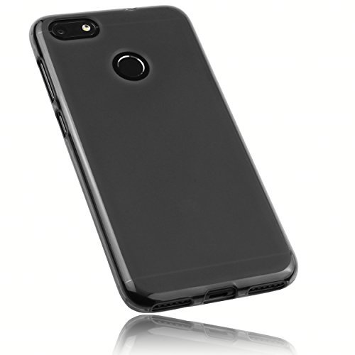 mumbi etui na telefon komórkowy kompatybilne z Huawei Y6 Pro 2017, przezroczyste, czarne