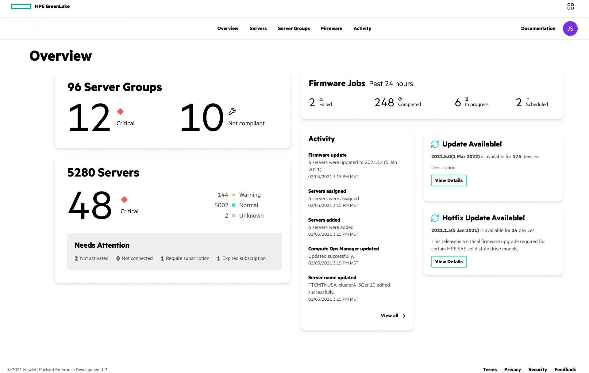 HPE COM Enh 5yr Up ProLiant SaaS R7A12AAE