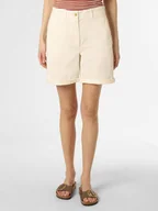 Spodnie sportowe damskie - Tommy Hilfiger - Spodenki damskie, biały|beżowy - miniaturka - grafika 1