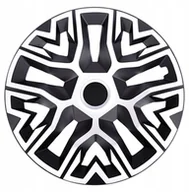 Kołpaki samochodowe - Kołpak 16" THE BEST BICOLOR white/black - miniaturka - grafika 1