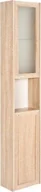 Szafki łazienkowe - Elior Wiszący słupek łazienkowy dąb sonoma - Medison 3X - miniaturka - grafika 1