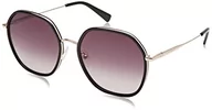 Okulary przeciwsłoneczne - Longchamp LO163S, okulary, złoty/czarny, 58 damskie, Gold/Black, 58 - miniaturka - grafika 1