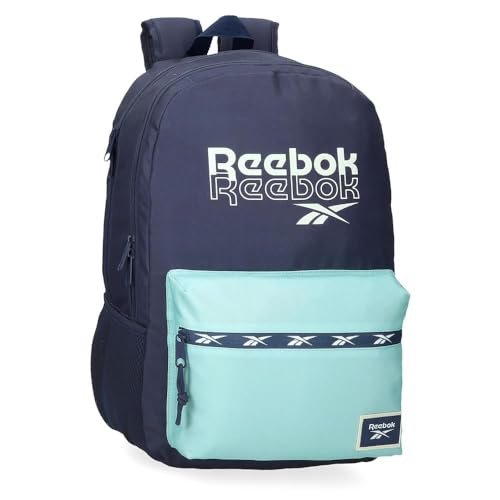 Reebok Andrew Plecak Szkolny Na Laptopa 15,6 cala Niebieski 31x44x15 cm Poliester 20,46 l by Joumma Bags, Niebieski, Talla única, plecak szkolny