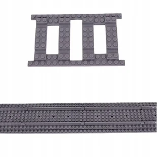 ZESTAW PODKŁADÓW POD TORY DO POCIĄGU PODSTAWA TORU 8SZT PROSTE DO L*GO CITY - Klocki ZESTAW PODKŁADÓW POD TORY DO POCIĄGU PODSTAWA TORU 8SZT PROSTE DO L*GO CITY - Klocki - miniaturka - grafika 1