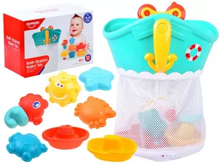 Statek organizer kolorowe Zabawki do wody ZA3408 - Zabawki do kąpieli - miniaturka - grafika 1