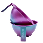 Pozostałe akcesoria fryzjerskie - Colortrak Aurora, zestaw dwóch miseczek do mieszania farb - miniaturka - grafika 1