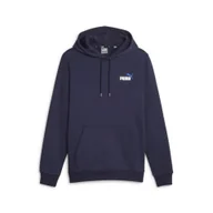 Bluzy sportowe męskie - Bluza męska Puma ESS+ 2 Col Small Logo Hoodie FL - miniaturka - grafika 1