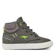 Buty dla dziewczynek - Trzewiki KangaRoos Kavu 18769 000 2014 Szary - miniaturka - grafika 1