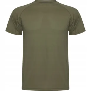 Koszulka Sportowa Męska T-shirt CONTROL DRY ROLY 0425 ZIELEŃ WOJSKOWA L - Koszulki męskie - miniaturka - grafika 1