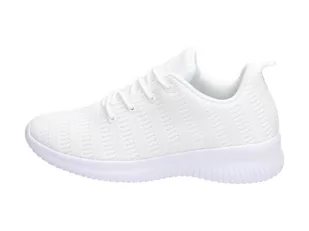 American Club Białe sportowe buty damskie AMERICAN AD03 - American Club - Sneakersy damskie - miniaturka - grafika 1