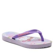 Buty dla dziewczynek - Japonki Havaianas - K Sl Hello Kitty 41457485251 Quiet Lilac - miniaturka - grafika 1