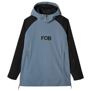 Męska kurtka softshellowa 4F Softshell Jacket M255 Rozmiar: L / Kolor: niebieski/czarny - Kurtki męskie - miniaturka - grafika 1