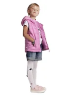 Rajstopy - Rajstopy dziewczęce bawełniane z elementem 3D listek białe  104-110 YOCLUB - miniaturka - grafika 1