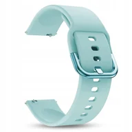 Akcesoria do smartwatchy - UNIWERSALNY PASEK DO ZEGARKA SMARTWATCH SILIKON RÓŻNE KOLORY 20mm PREMIUM - miniaturka - grafika 1