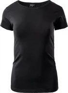 Koszulki i topy damskie - Hi-Tec Koszulka damska Puro Black r. L - miniaturka - grafika 1