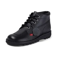 Botki damskie - Kickers Damskie botki Kick Hi', Czarny - 38.5 EU - miniaturka - grafika 1