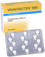 Stawy, mięśnie, kości - Merck Vigantoletten 1000 x90 tabletek - miniaturka - grafika 1