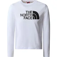 Bluzki damskie - THE NORTH FACE Easy Bluzka TNF White 164 - miniaturka - grafika 1