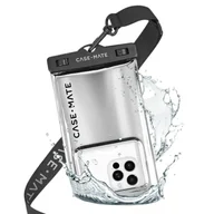 Etui i futerały do telefonów - Case-Mate Waterproof Floating Pouch - Etui wodoodporne do smartfonów (Silver Chrome) - miniaturka - grafika 1