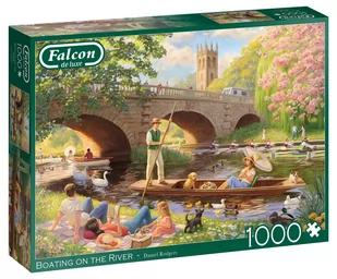 Puzzle 1000 Falcon Przyjemny rejs po rzece G3 - Jumbo - Puzzle - miniaturka - grafika 1