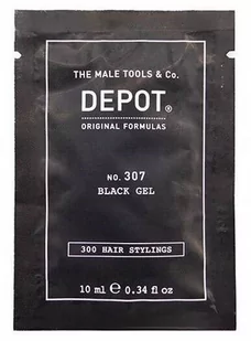 Depot NO. 307 Czarny Żel 10ml - Kosmetyki do stylizacji włosów - miniaturka - grafika 1