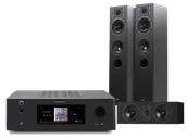 Kino domowe - NAD T778 (czarny) + Diva 5 (czarny) + Diva 7 (czarny) - miniaturka - grafika 1