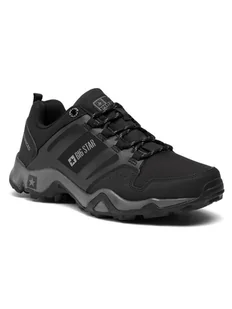 BIG STAR Trekkingi GG174269 Czarny - Buty trekkingowe męskie - miniaturka - grafika 1