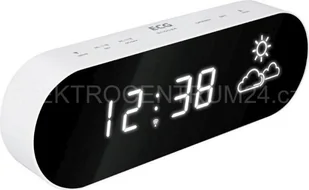 ECG MH 008, Biały, Wilgotnościomierz wewnętrzny, Termometr wewnętrzny, Termometr zewnętrzny, Wilgotnościomierz, Termometr, Wilgotnościomierz, Termometr, 20 - 95%, 0 - 50 °C - Stacje pogodowe - miniaturka - grafika 1