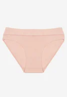 Majtki damskie - Różowe Majtki Figi z Bawełny Aonevia - miniaturka - grafika 1