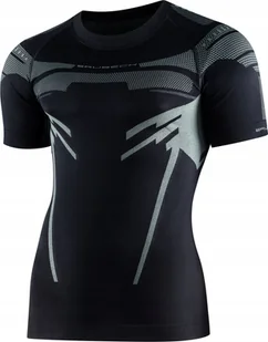 Brubeck SS13700 Koszulka męska DRY z krótkim rękawem czarny/grafitowy L - Koszulki męskie - miniaturka - grafika 1