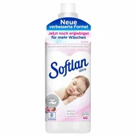 Środki do prania - SOFTLAN Płyn do płukania biały MLEKO MIGDAŁOWE 1L - miniaturka - grafika 1