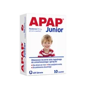 Przeziębienie i grypa - US Pharmacia Apap Junior 10 szt. - miniaturka - grafika 1