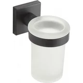 Kubki na szczoteczki do zębów - Mexen Rufo Wiszący Kubek Na Szczoteczki Czarny - miniaturka - grafika 1