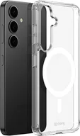 Etui i futerały do telefonów - Crong Crystal Shield Magnetic - Etui Samsung Galaxy S25 MagSafe (przezroczysty) - miniaturka - grafika 1
