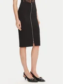 Spódnice - Patrizia Pepe Spódnica ołówkowa 8G0485 A025 Czarny Regular Fit - miniaturka - grafika 1