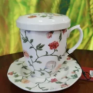 Kubki - Kubek z zaparzaczem 300ml CARMANI - miniaturka - grafika 1