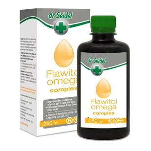 Dr Seidla Dr Seidel Flawitol Omega Complex zdrowa skóra, piękna sierść 250ml - Suplementy i witaminy dla psów - miniaturka - grafika 1
