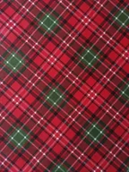 Obrusy i serwetki - Bawełniany okrągły obrus plamoodporny ze wzorem w kratkę - miniaturka - grafika 1