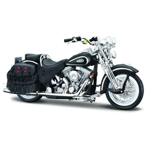 MAISTO HD 1999 FLSTS HER.SOFT. CZARNY 1/18 , HIT, OREZENT, REEDYCJA KLASYKA - Samochody i pojazdy dla dzieci - miniaturka - grafika 1