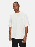 Koszulki męskie - Champion T-Shirt 220714 Biały Standard Fit - miniaturka - grafika 1